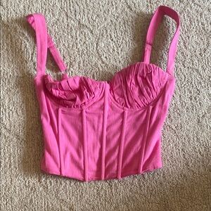 Pink Corset Top